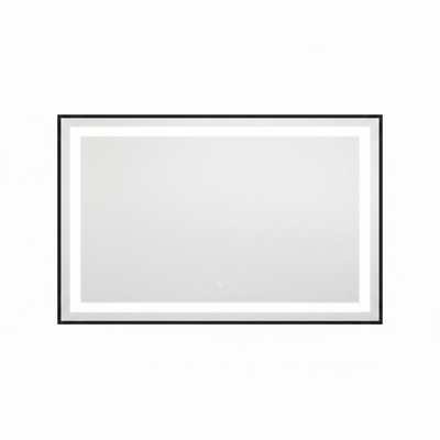 60X30 LED Bathroom Mirror, with Backlit & Front Lit, Anti-Fog Lighted Mirror for Bathroom Wall, Dimmable LED Lighted Vanity Mirror with 3 Colors, Memory, Shatter-Proof, Tempered Glass