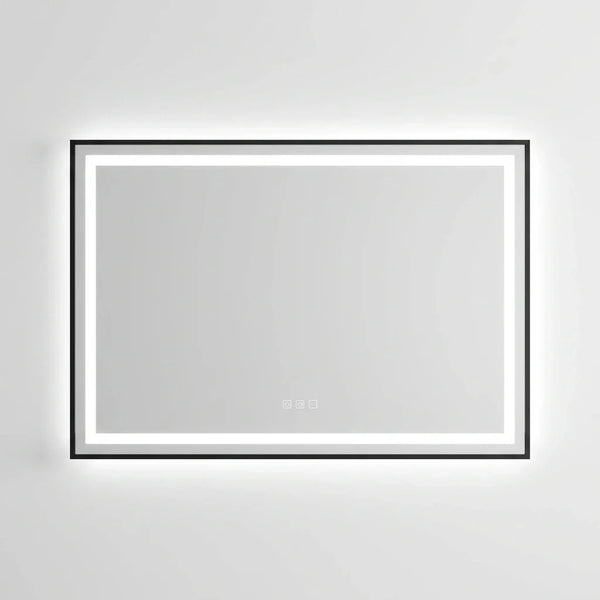 LED Bathroom Mirror Designed for Modern Homes, 60x36 Dimmable, Anti-Fog Function, Memory Settings
