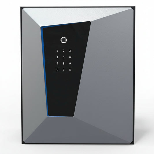 Fireproof Smart Safe Built for Home Security, Biometric Fingerprint, 2.1 Cubic Feet, Steel Construction